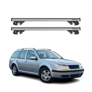 2011-2014 VW Jetta Sportwagen Roof Rack Cross Bars Silver