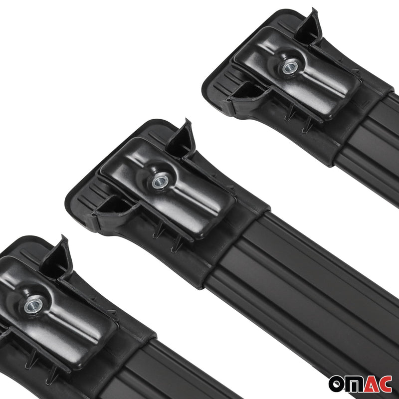 2014-2025 RAM ProMaster Roof Rack Cross Bars 3Pcs Black