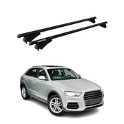 2013-2018 Audi Q3 Roof Rack Cross Bars Black