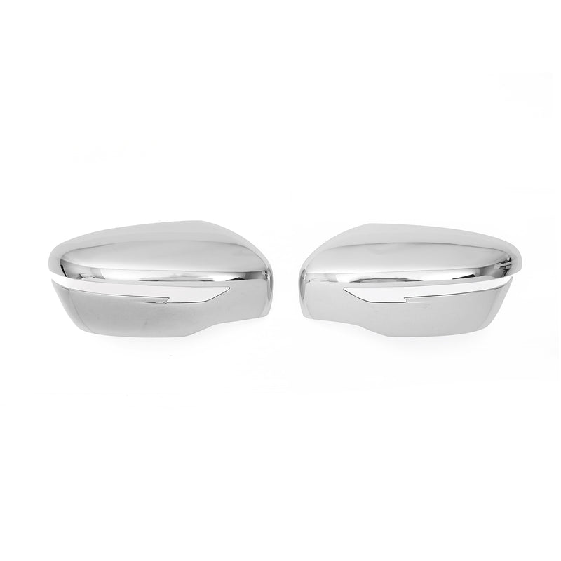 2015-2024 Nissan Murano Side Mirror Cover Caps Chrome Silver 2 Pcs