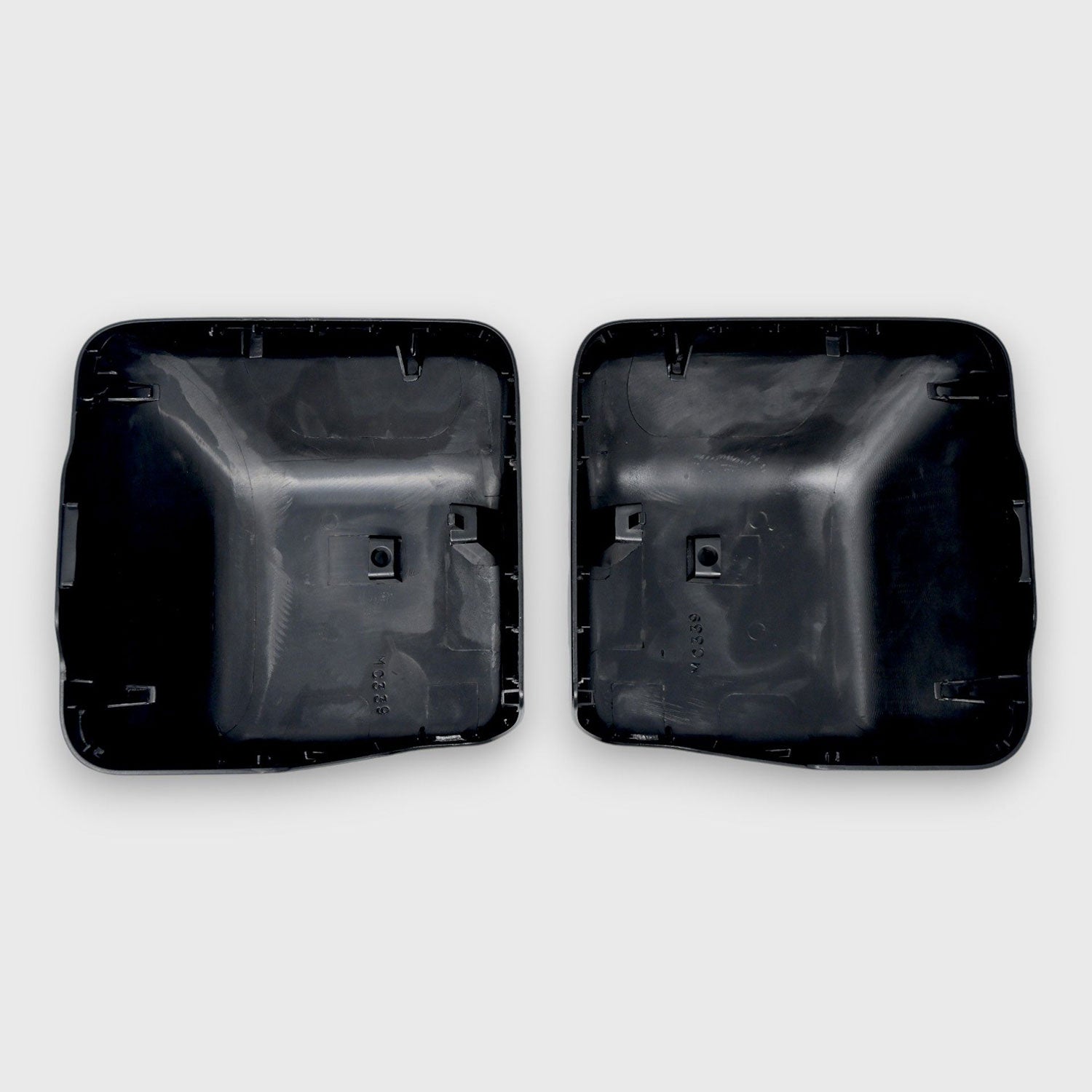 2020-2025 Jeep Gladiator Mirror Cover Caps Gloss Black 2Pcs ABS Plastic