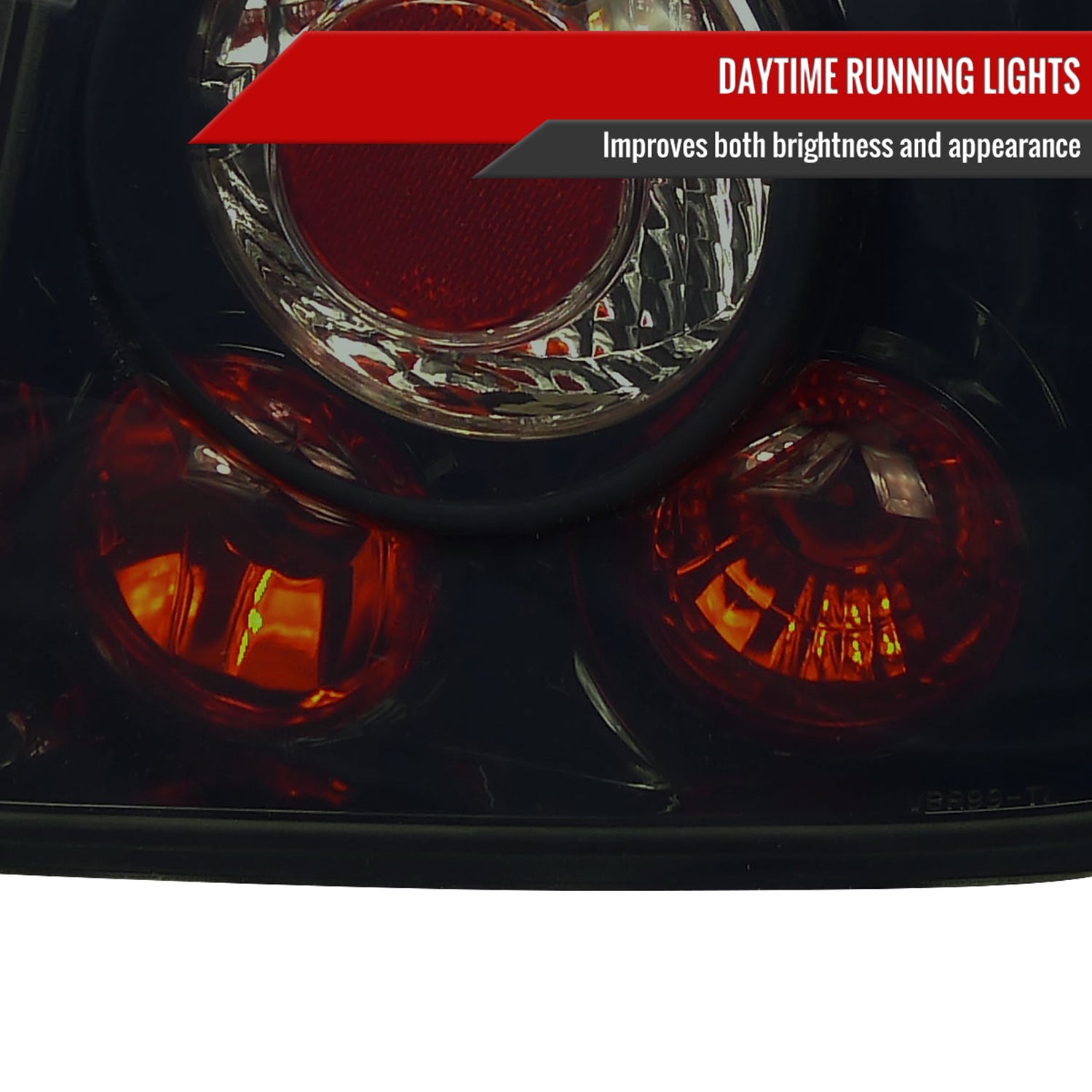 1999-2005 VW Jetta/Bora Mk4 Sedan Tail Lights Glossy Black/Smoke Lens