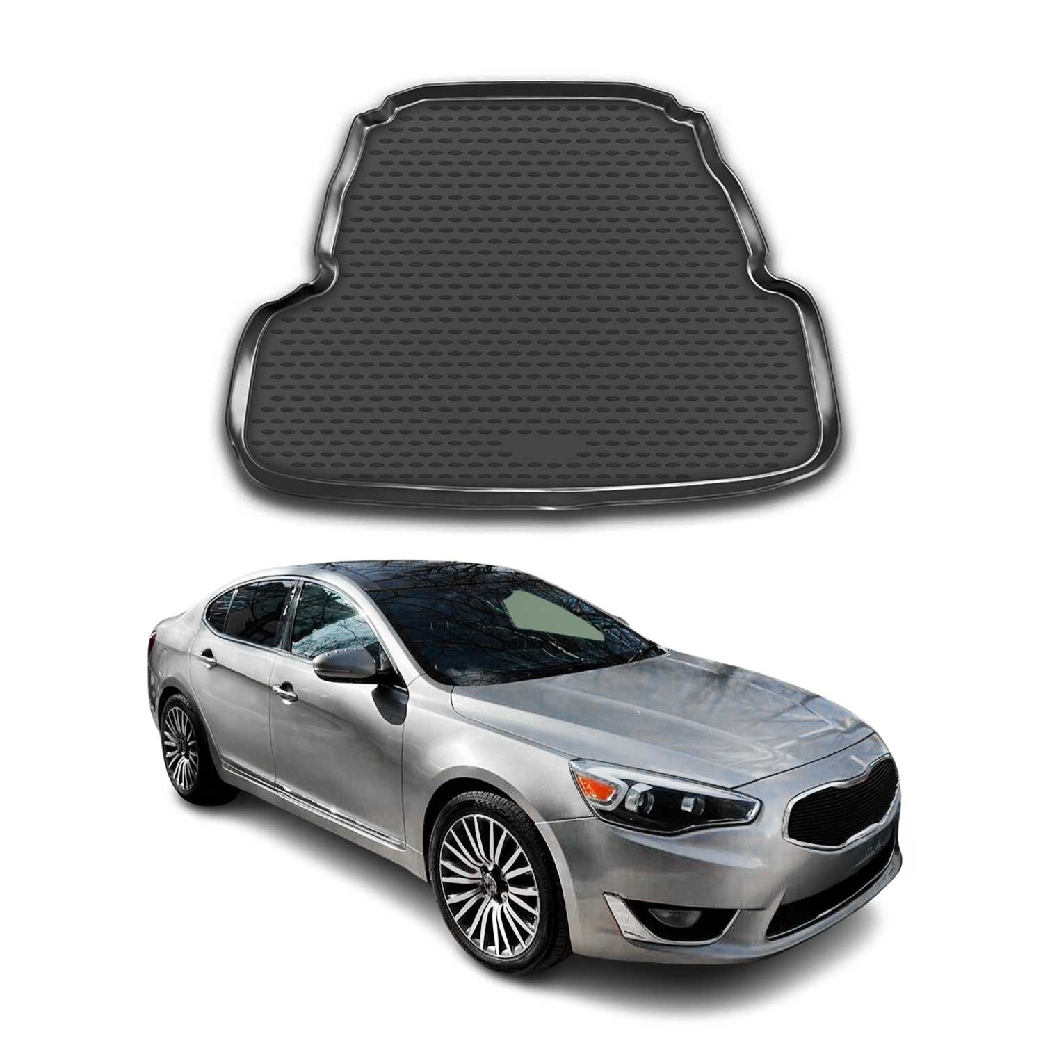2014-2016 Kia Cadenza Cargo Liner Trunk Mat All Weather Black