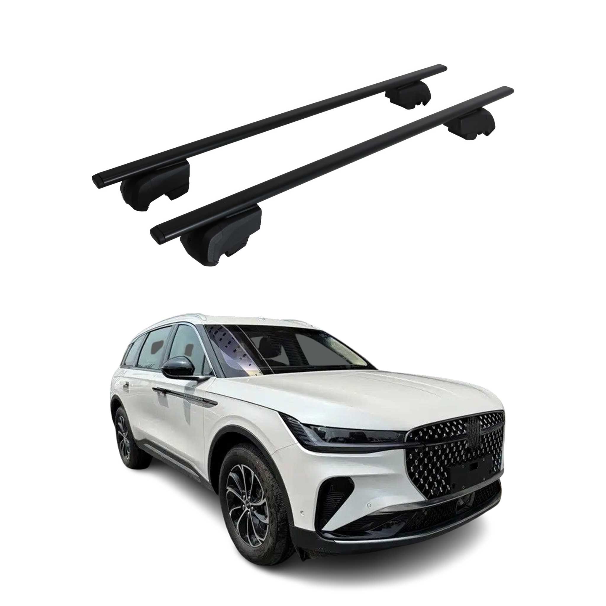 2024 Lincoln Nautilus Roof Rack Cross Bars Black