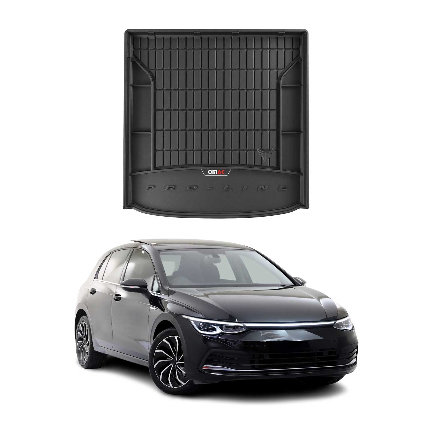 2022-2024 VW Golf R Mk8 Premium Cargo Liner Trunk Mat All Weather Heavy Duty