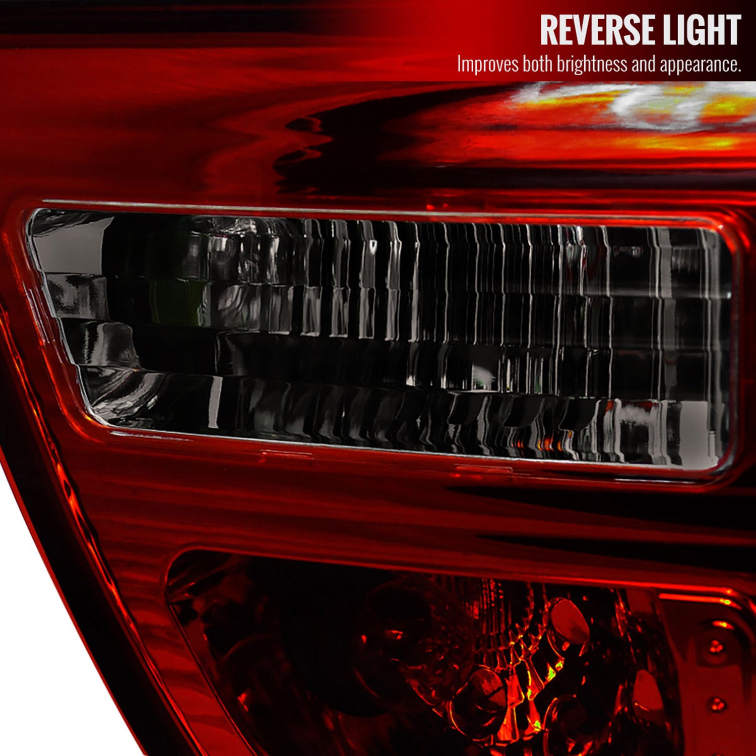 2000-2006 BMW E53 X5 Tail Lights - APC Chrome Housing/Red Smoke Lens