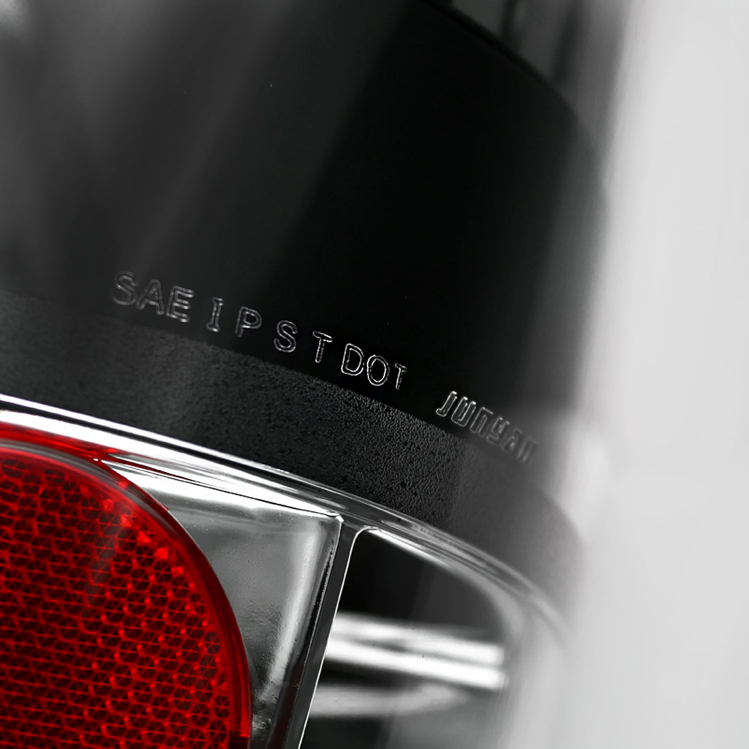 2008-2016 Ford F-250/350/450/550 Super Duty LED Tail Lights Matt Black/Clear