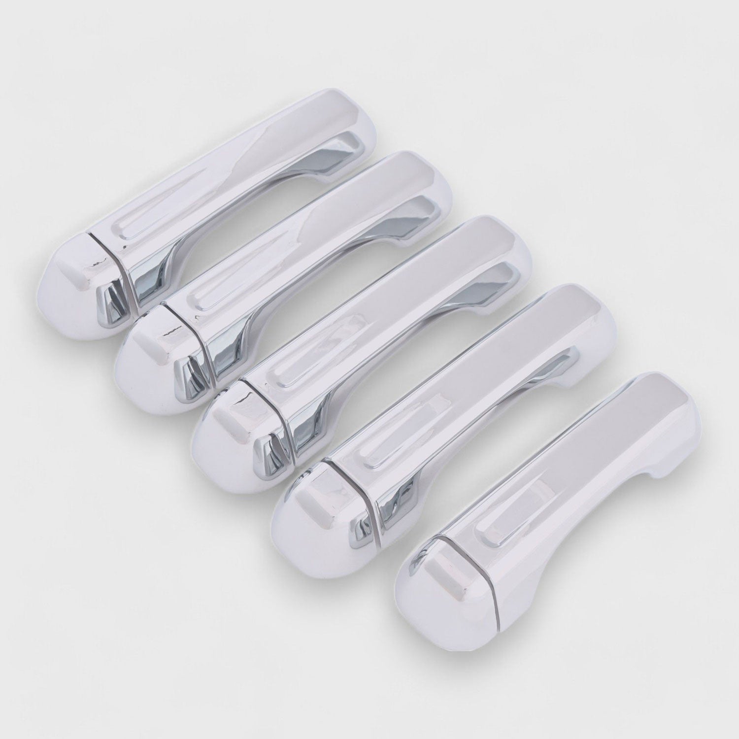 2018-2025 Jeep Wrangler JL Door Handle Cover Chrome 10Pcs ABS Plastic