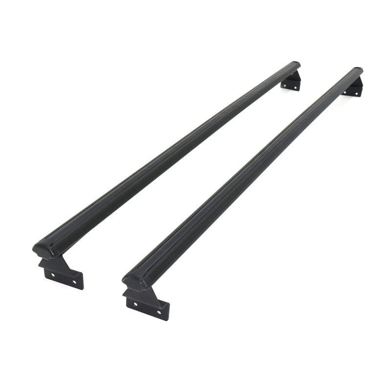 2022-2024 Ford Ranger II Trunk Bed Carrier Roof Racks Alu Black 2 Pcs