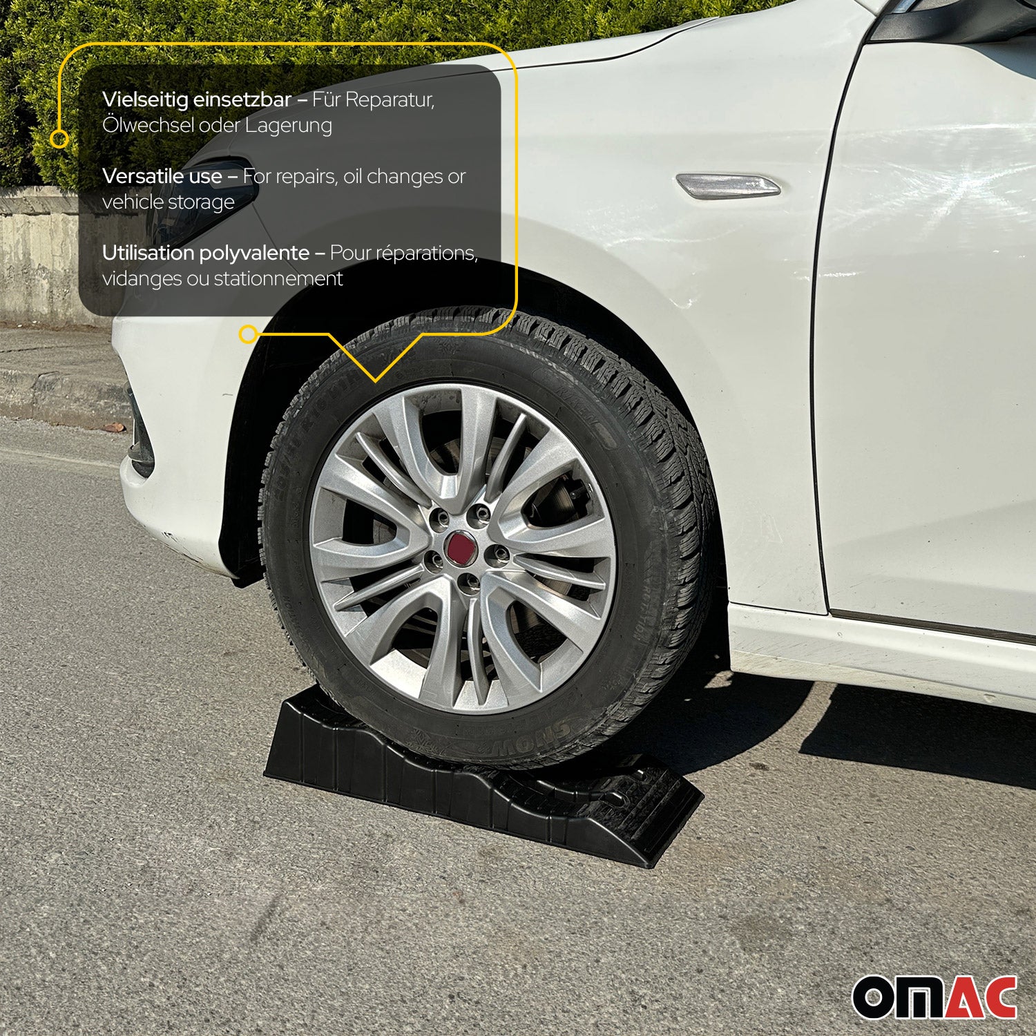 Multi-Level Ramps RV Trailer Camper Car Wheel Chocks / Stabilizer 2 pcs