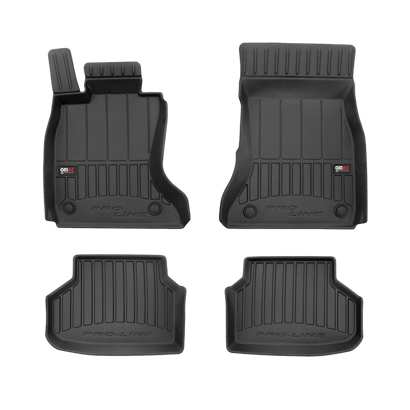 2009-2015 BMW 7 Series F01 Short Sedan Premium Floor Mats Liners Full Set All Weather Heavy Duty