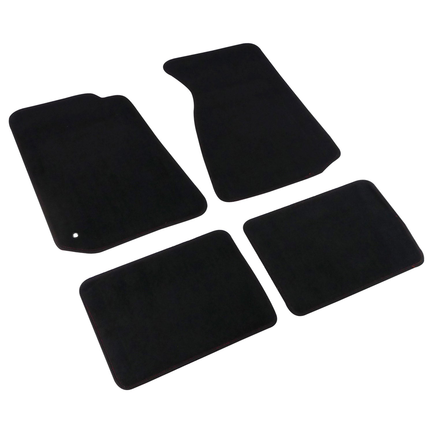 1994-2004 Ford Mustang Black Carpet Floor Mats Liner 4Pcs