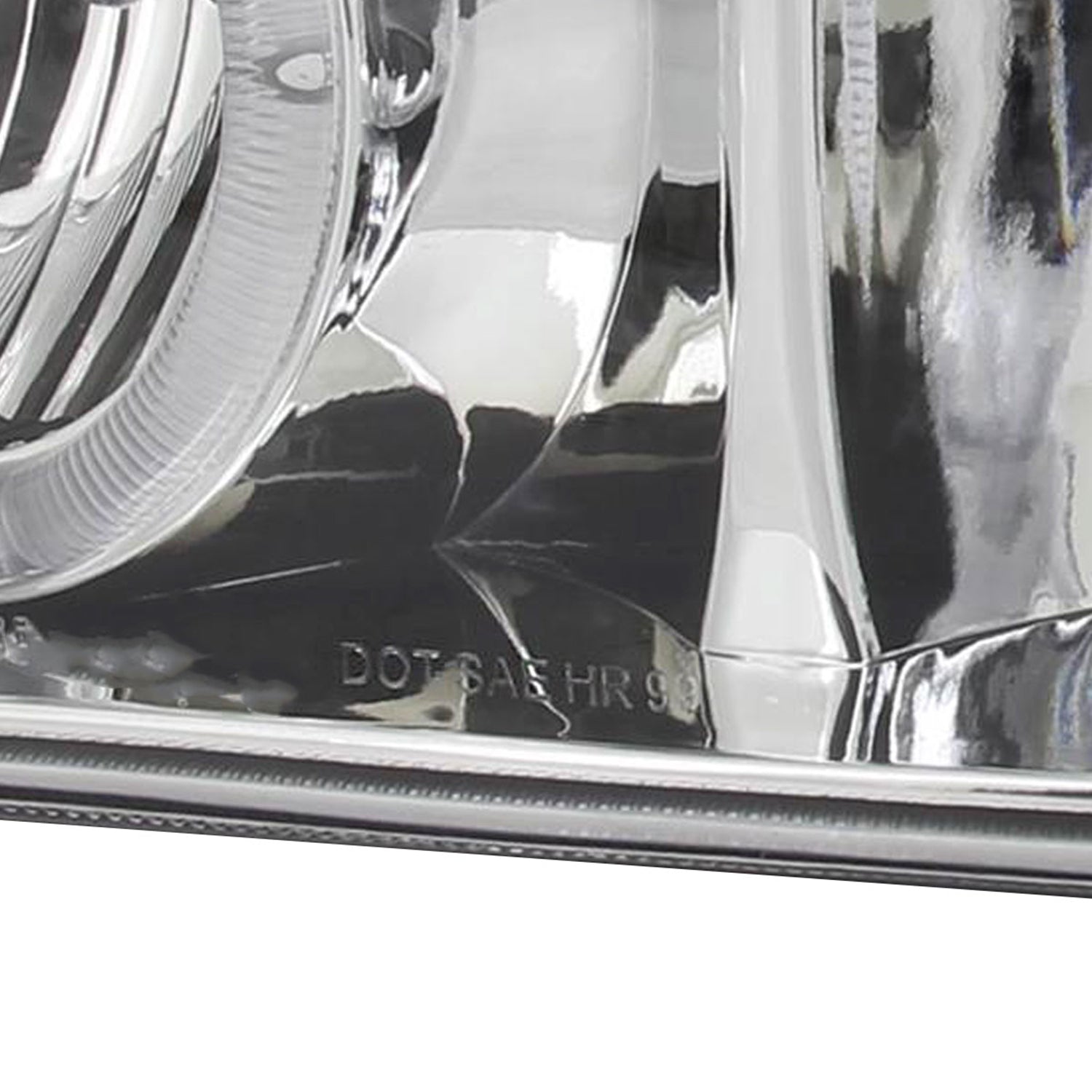 1999-2002 Chevy Silverado/ 00-2006 Tahoe Suburban Dual Halo Headlights Chrome