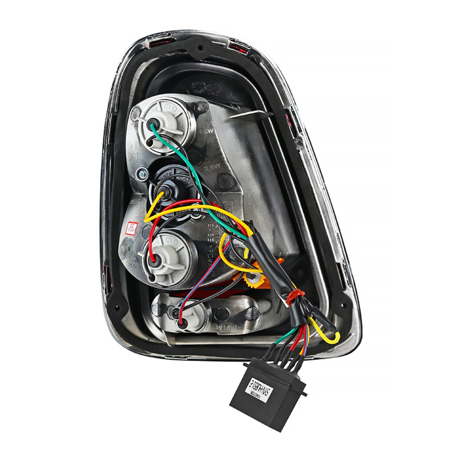 2011-2015 Mini Cooper Base S Hatchback/Convertible LED Tail Lights Chrome/Red