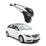 2012-2024 Mercedes B Class W246 W247 Roof Racks Cross Bars Silver