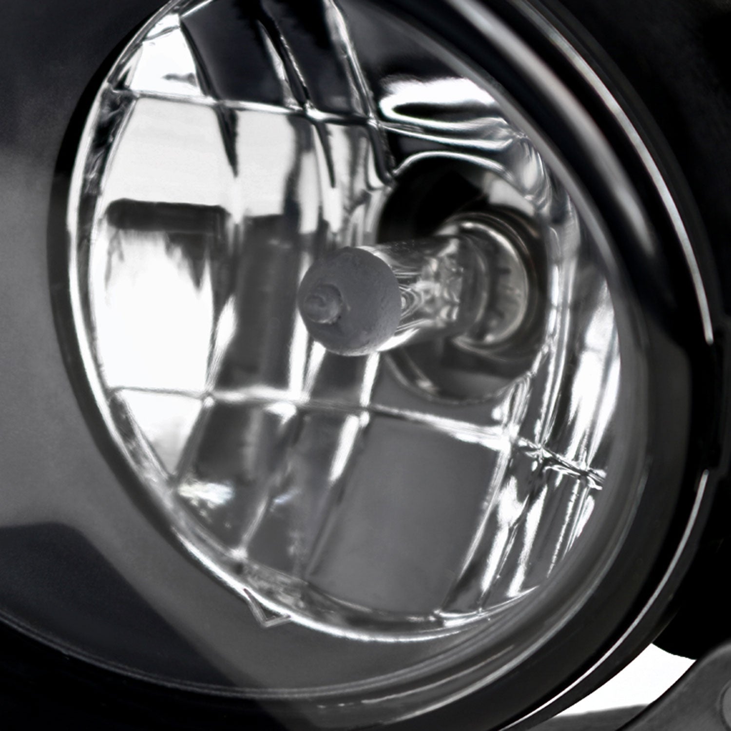 2010-2012 Nissan Altima Sedan H11 Fog Lights Kit Chrome Housing/Clear Lens