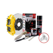 OMAC Brake Caliper Epoxy Based Car Paint Kit California Yellow Glossy High-Temp