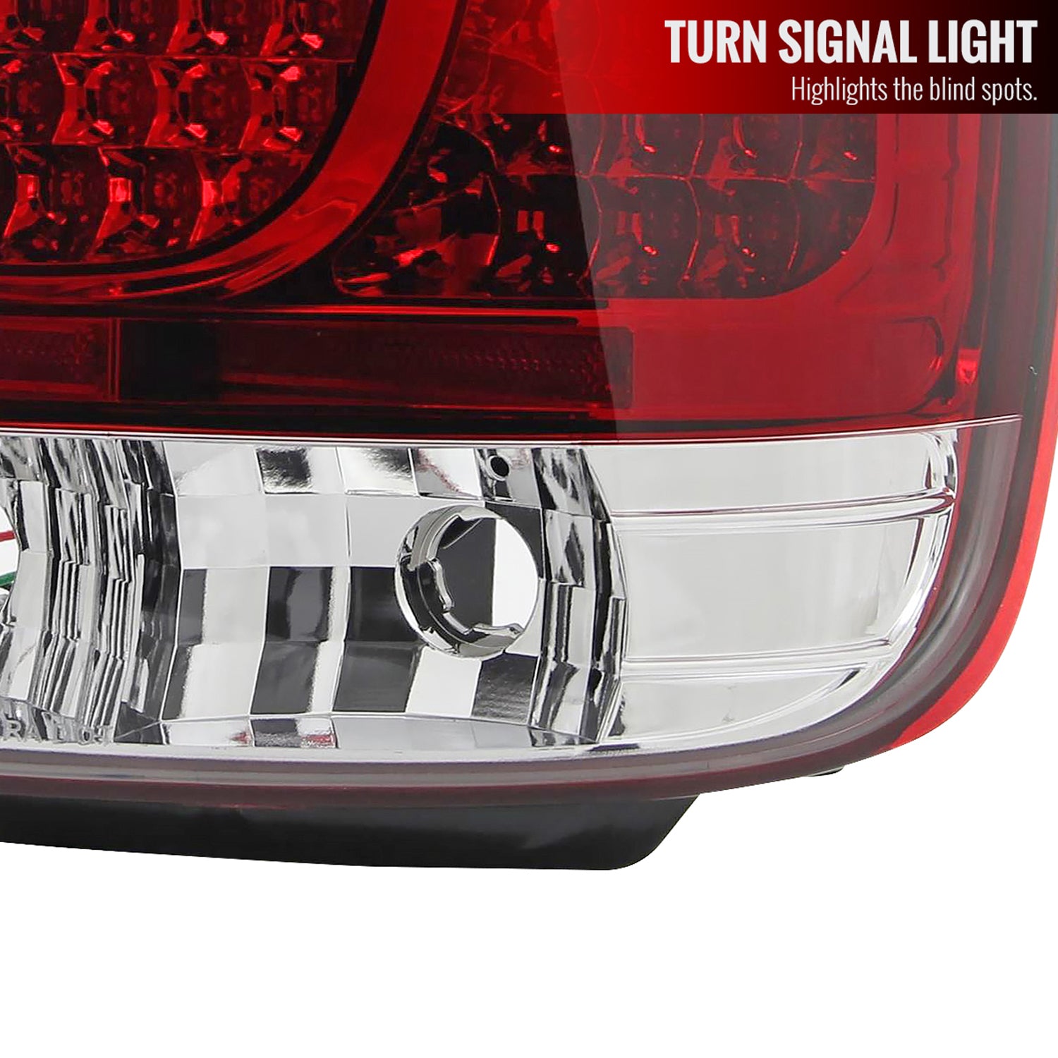 1998-2005 Lexus GS300/GS400/GS430 LED Tail Lights Chrome/Red Clear Lens