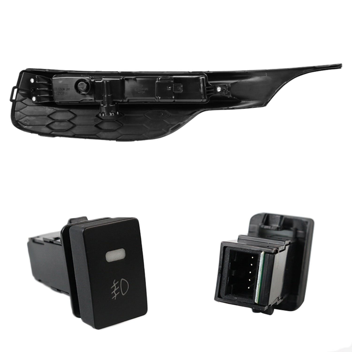 2016-2017 Honda Accord Sedan LED Fog Lights Kit Chrome Housing/Clear Lens