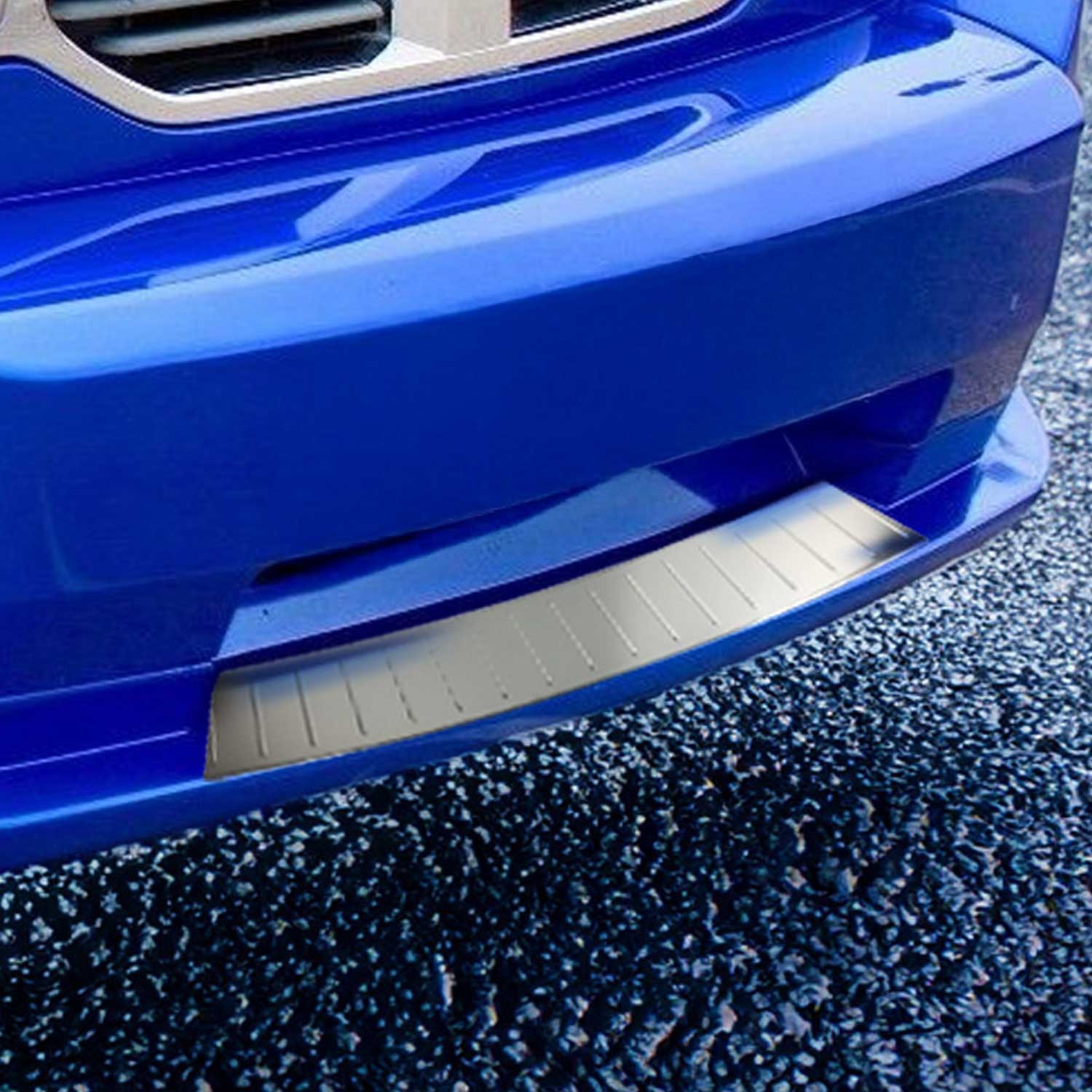 2007-2012 Dodge Nitro Front Bumper Trim Molding Brushed Stainless Steel Silver 1 Pc