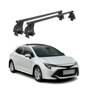 2019-2025 Toyota Corolla Hatchback Roof Rack Cross Bars Black