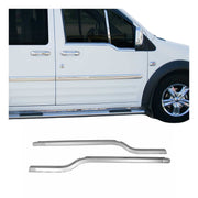2010-2013 Ford Transit Connect Window Molding Trim Streamer Stainless Steel Silver 2Pcs