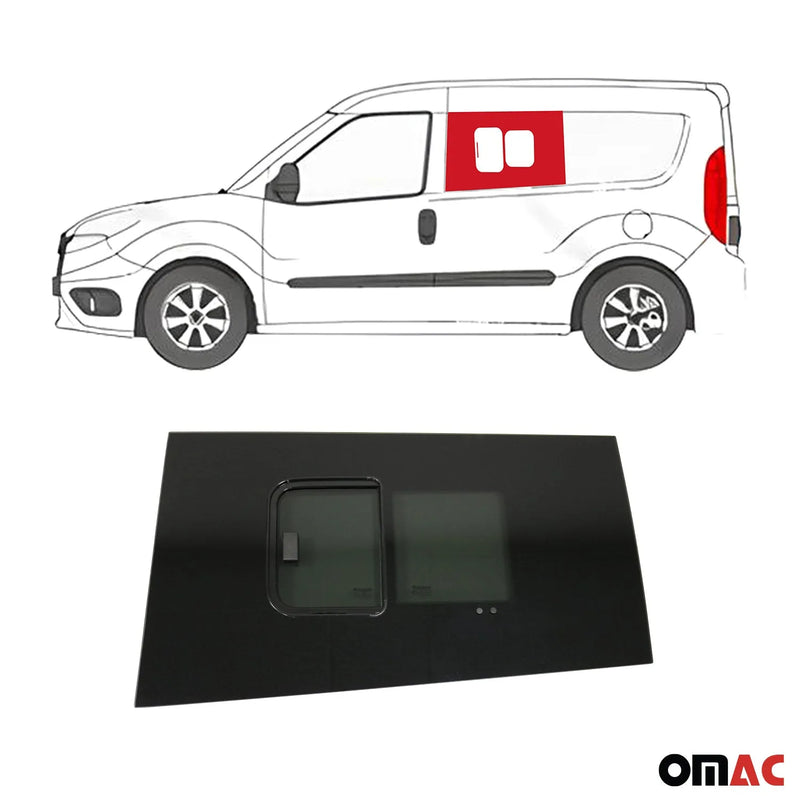 2015-2022 RAM ProMaster City Sliding Window Glass Fit Kit Front Left Side