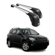 2001-2012 Toyota RAV4 Roof Racks Cross Bars Silver