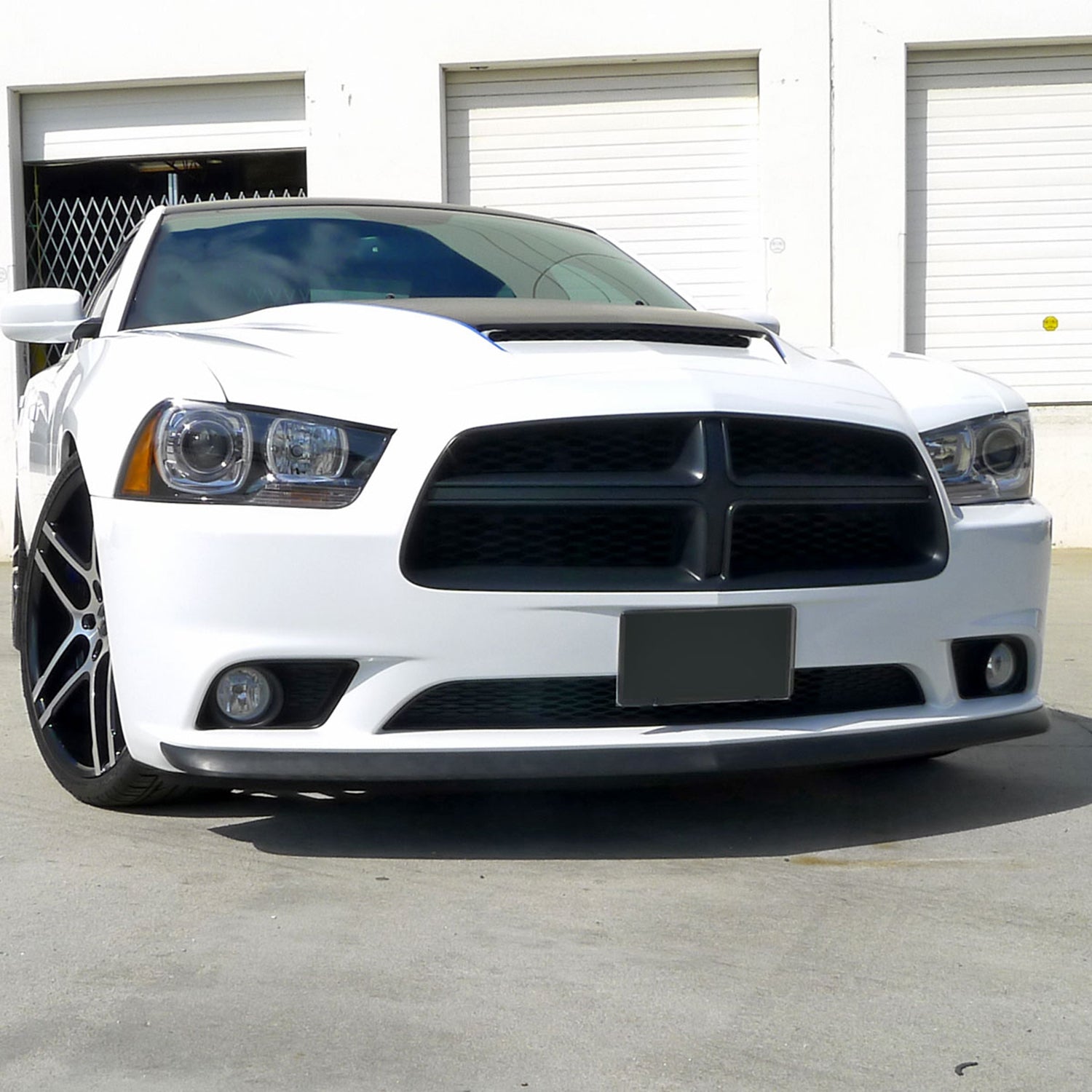 2011-2014 Dodge Charger ABS Bumper Lip Body Kit Splitter Spoiler