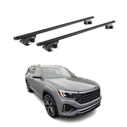 2027 Volkswagen Atlas Roof Rack Cross Bars Luggage Carrier Alu Black 2x