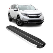 2017-2022 Honda CR-V Running Boards Side Steps Silver & Black