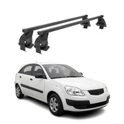 2006-2012 Kia Rio Roof Rack Cross Bars Black
