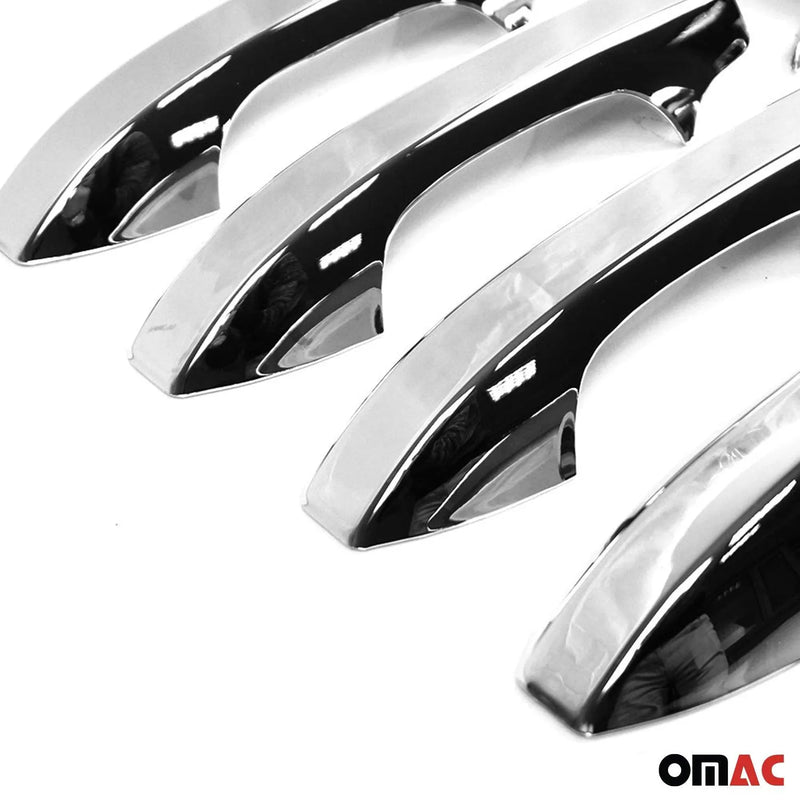 2007-2011 Honda CR-V Car Door Handle Cover Protector Silver Chrome 8 Pcs