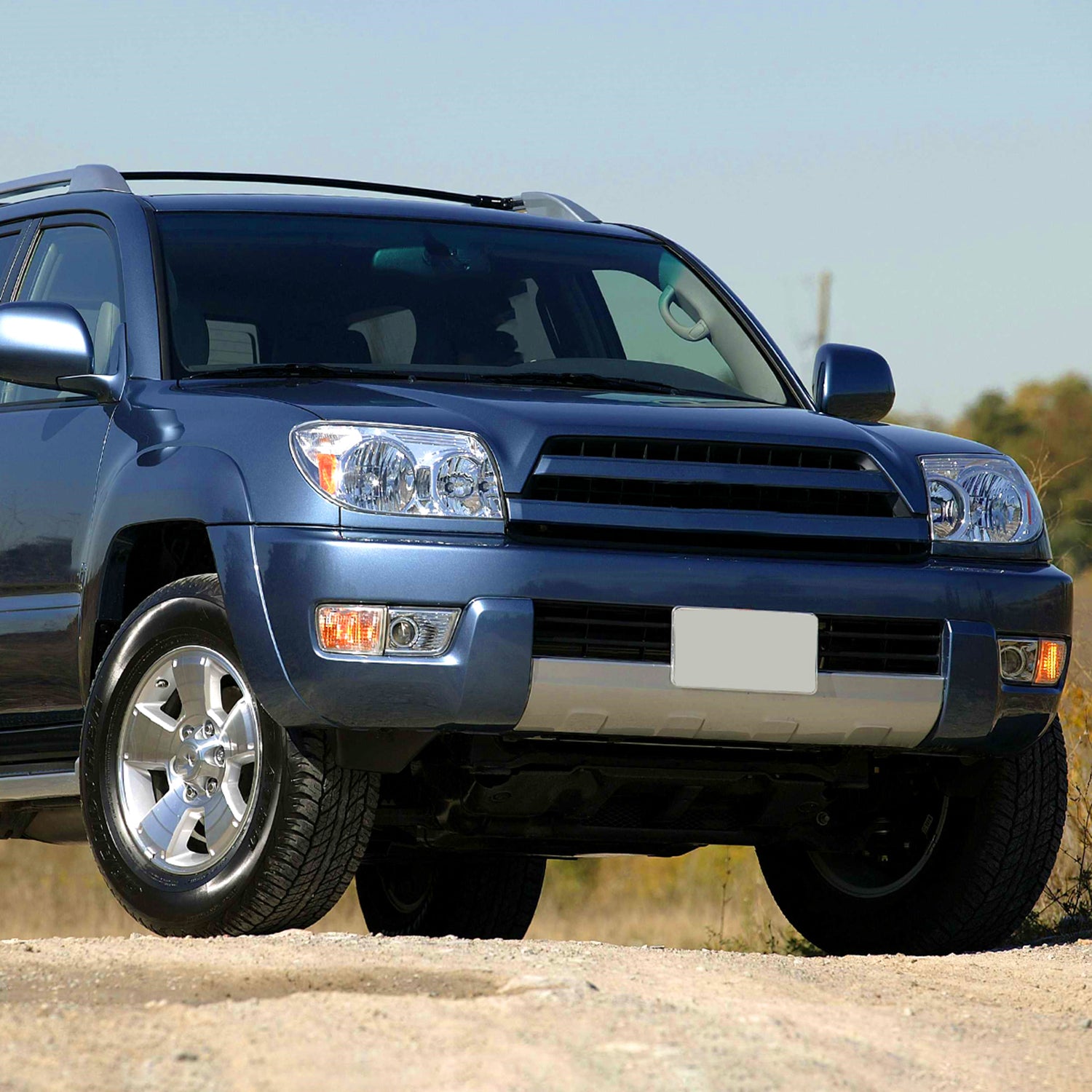 2003-2005 Toyota 4Runner Factory Style Headlights Chrome Housing/Clear Lens