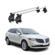 2010-2019 Lincoln MKT Roof Rack Cross Bars Silver