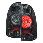 2005-2015 Toyota Tacoma LED Tail Lights Chrome Housing/Smoke Lens