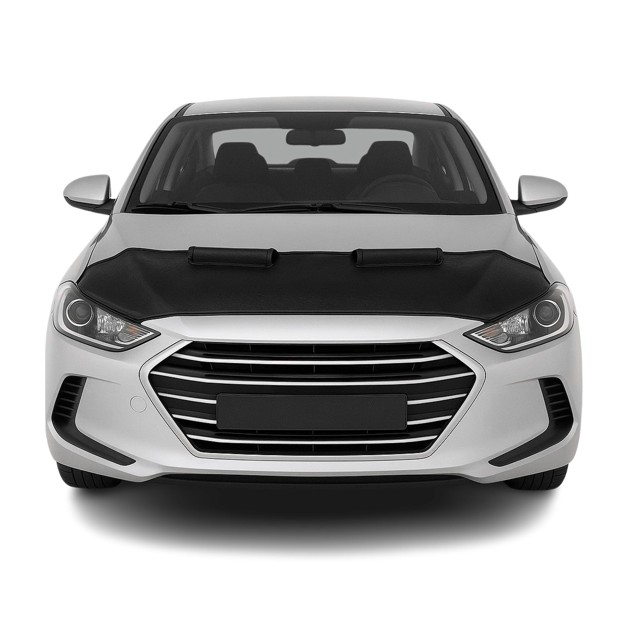 2017-2020 Hyundai Elantra Car Bonnet Mask Hood Bra Black 1 Pc