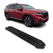 2023-2025 Honda Pilot IV Nerf Bars Side Steps Running Boards Black Silver 2x
