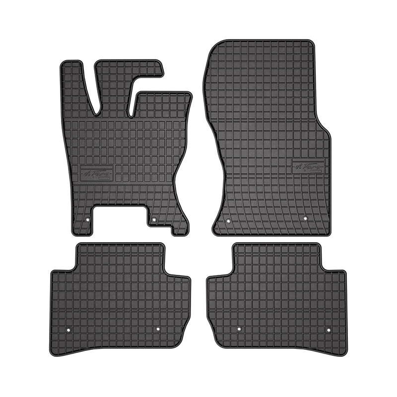 2018-2025 Land Rover Range Rover Velar Floor Mats Liners Full Set All Weather Rubber