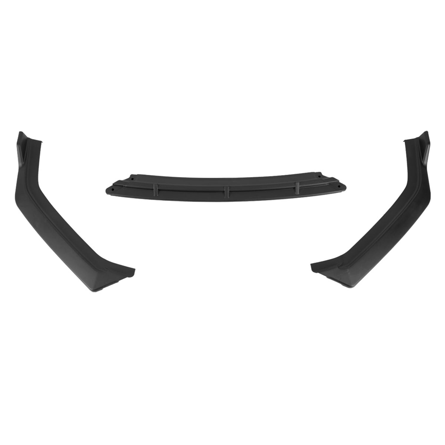 2018-2019 Hyundai Sonata Matte Black 3Pcs Front Bumper Lip Splitter Kit