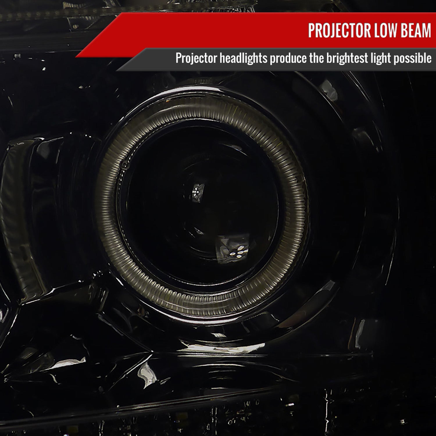 2004-2008 Ford F-150/ 06-2008 Lincoln Mark LT Dual Halo Headlights LED Light