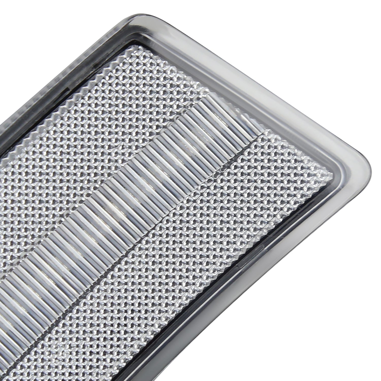 2019-2021 Ford Ranger 2PC LED Side Marker Lights Chrome Housing/Clear Lens