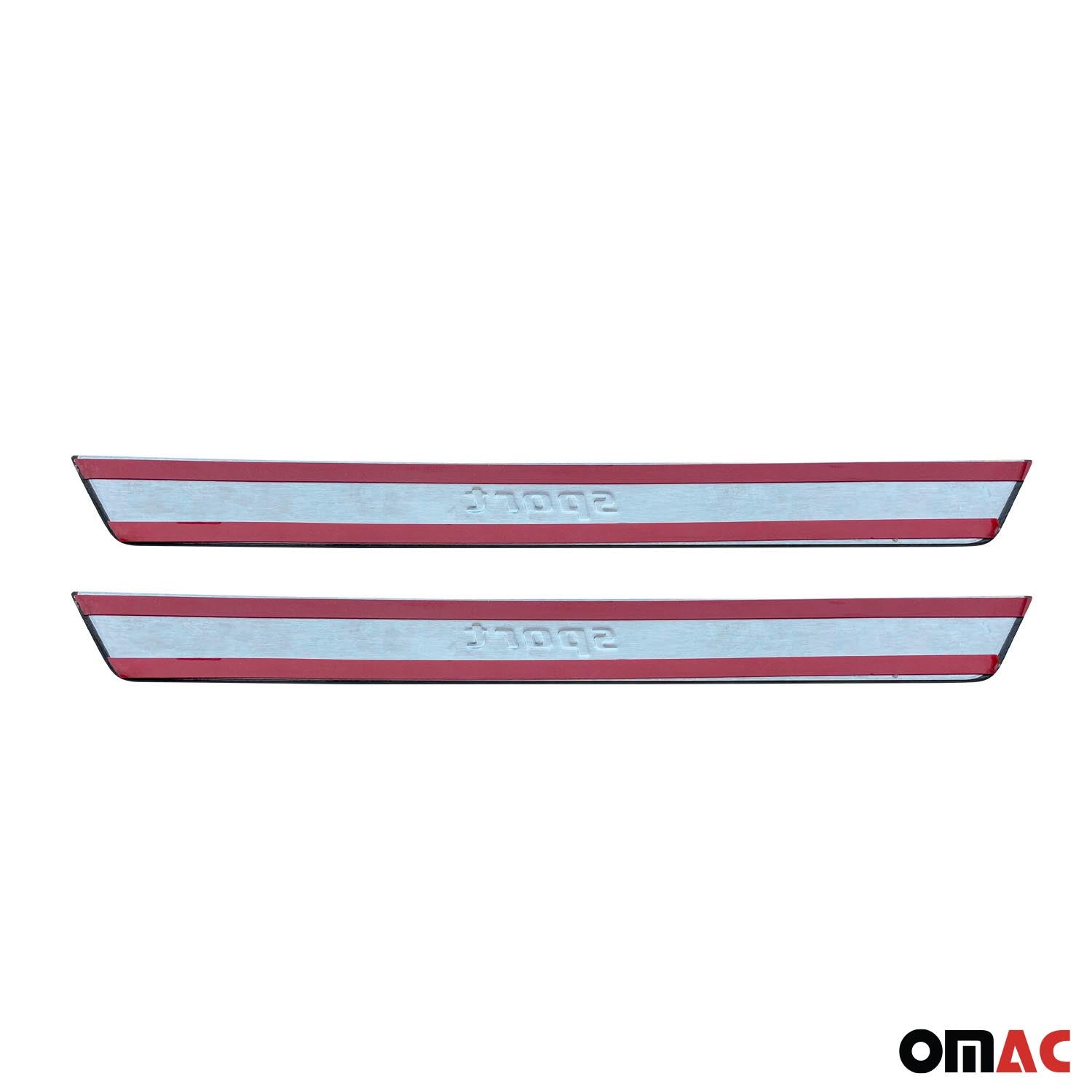 Lexus LS LX NX RX Door Sill Scuff Plate Scratch Protector Sport Stainless Steel Silver 2 Pcs
