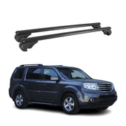 2009-2015 Honda Pilot Roof Rack Cross Bars Black