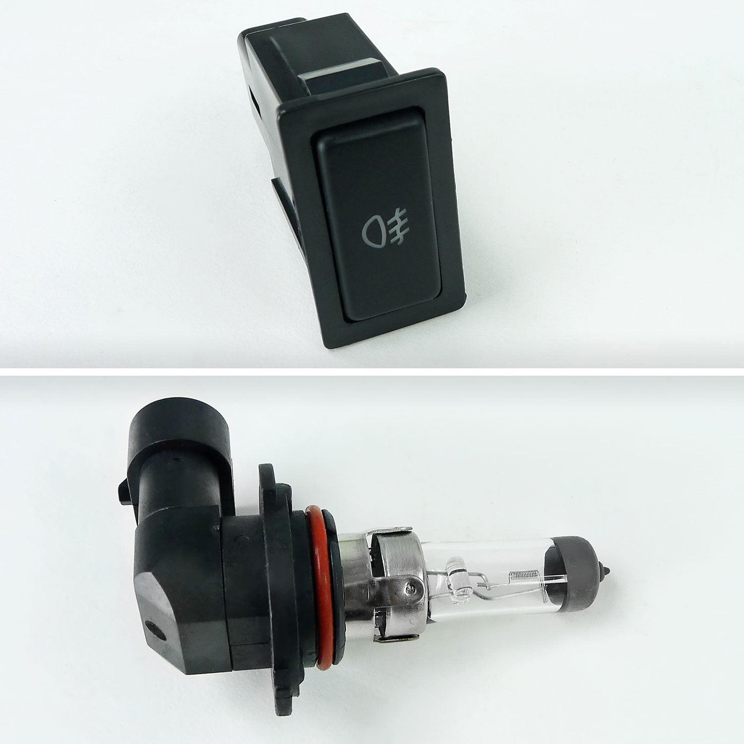 2002-2008 Toyota Solara/Camry/Corolla 9006 Fog Lights Kit Chrome/Clear Lens