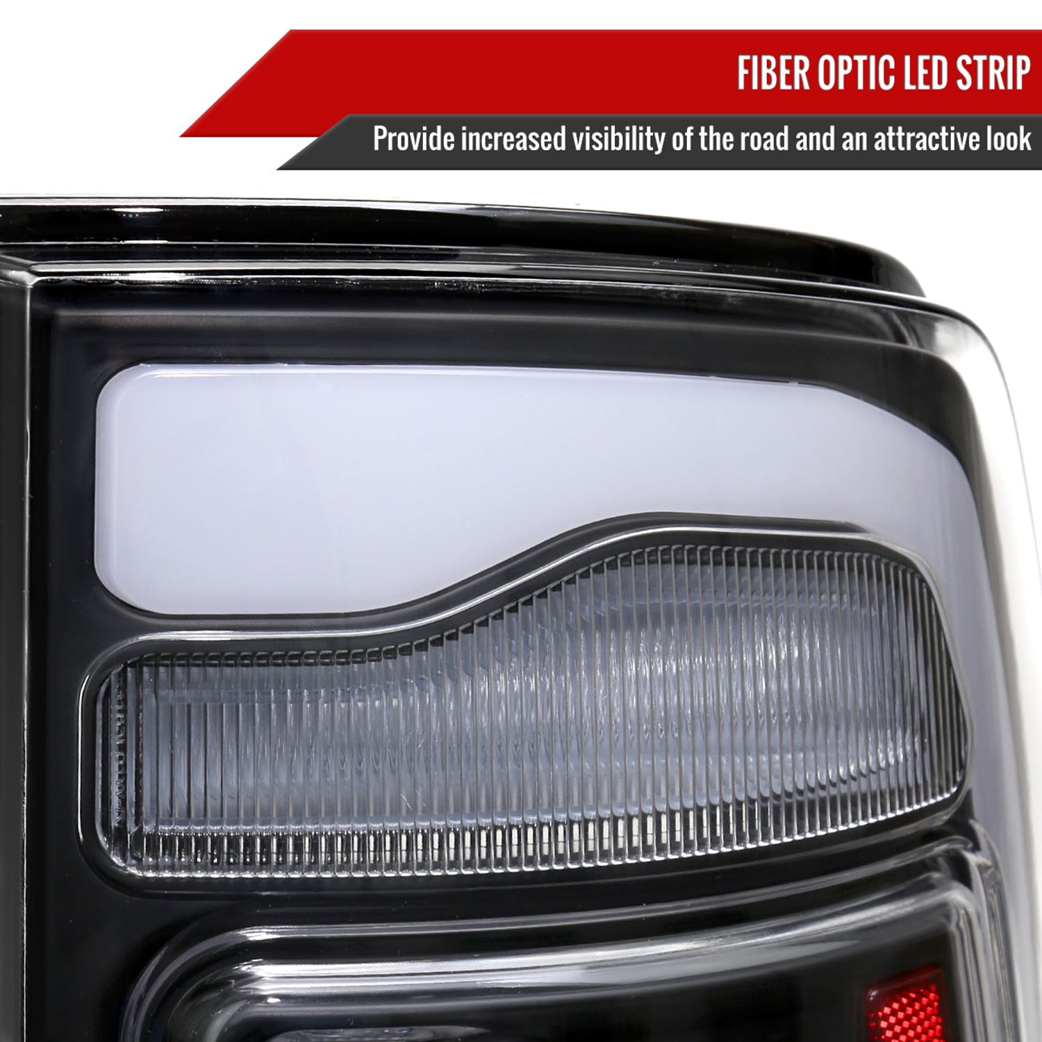 2009-2018 Dodge RAM 1500 2500 3500 LED Bar Tail Lights Matt Black
