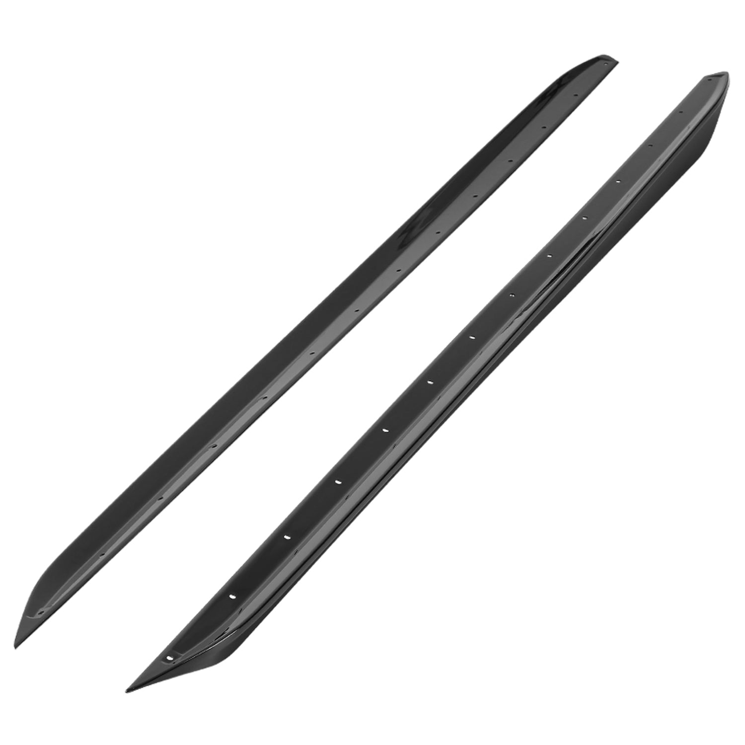 2019-2023 BMW 3 Series G20 M Sport/M340i Glossy Black ABS 2Pcs Side Skirts