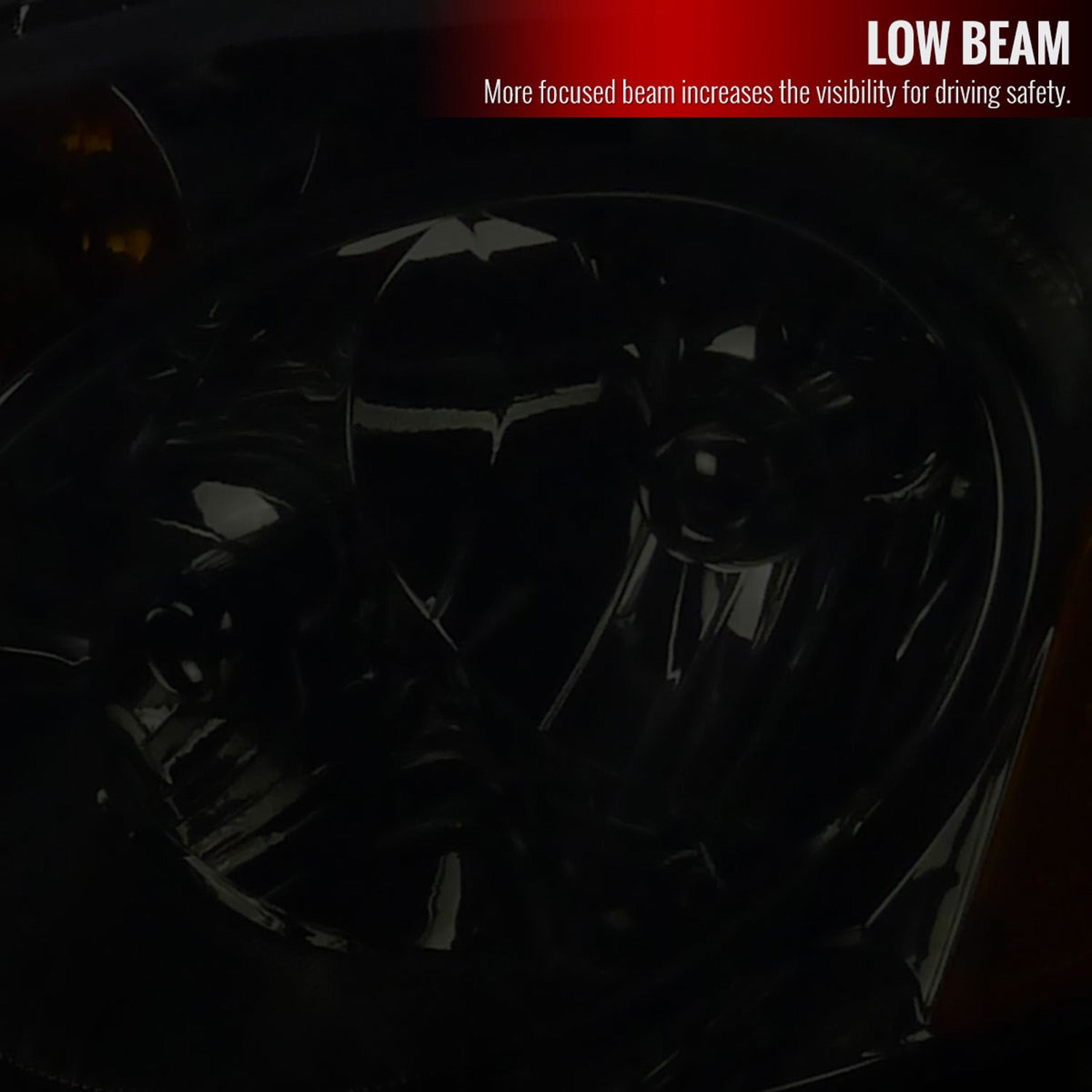 2002-2004 Acura RSX Factory Style Headlights w/ Amber Reflectors Chrome/Smoke