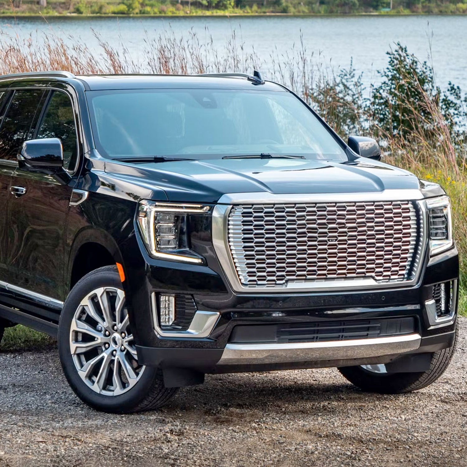 2021-2023 GMC Yukon/Yukon XL LED Fog Lights Kit Chrome Housing/Clear Lens