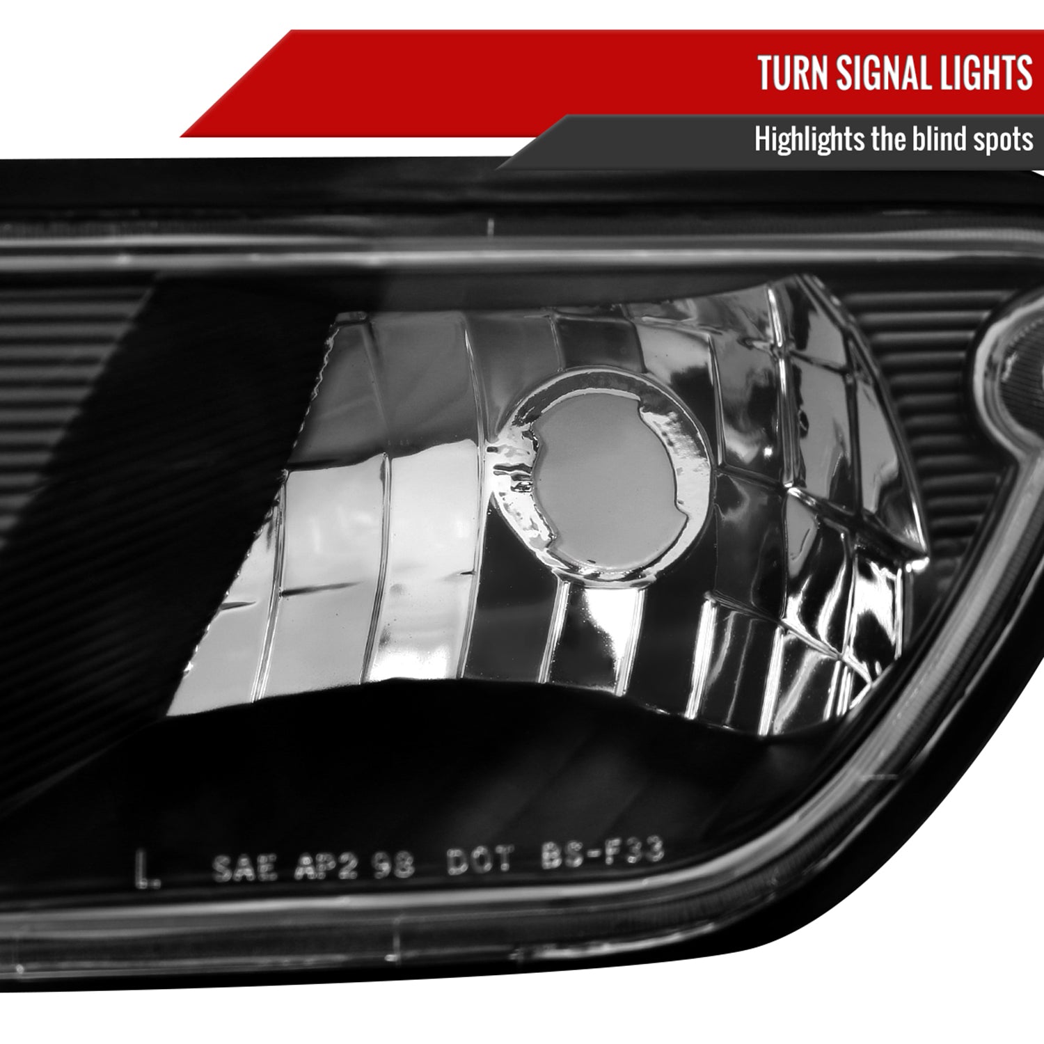 1998-2002 Mercury Grand Marquis Factory Headlights Corner Signal Lights